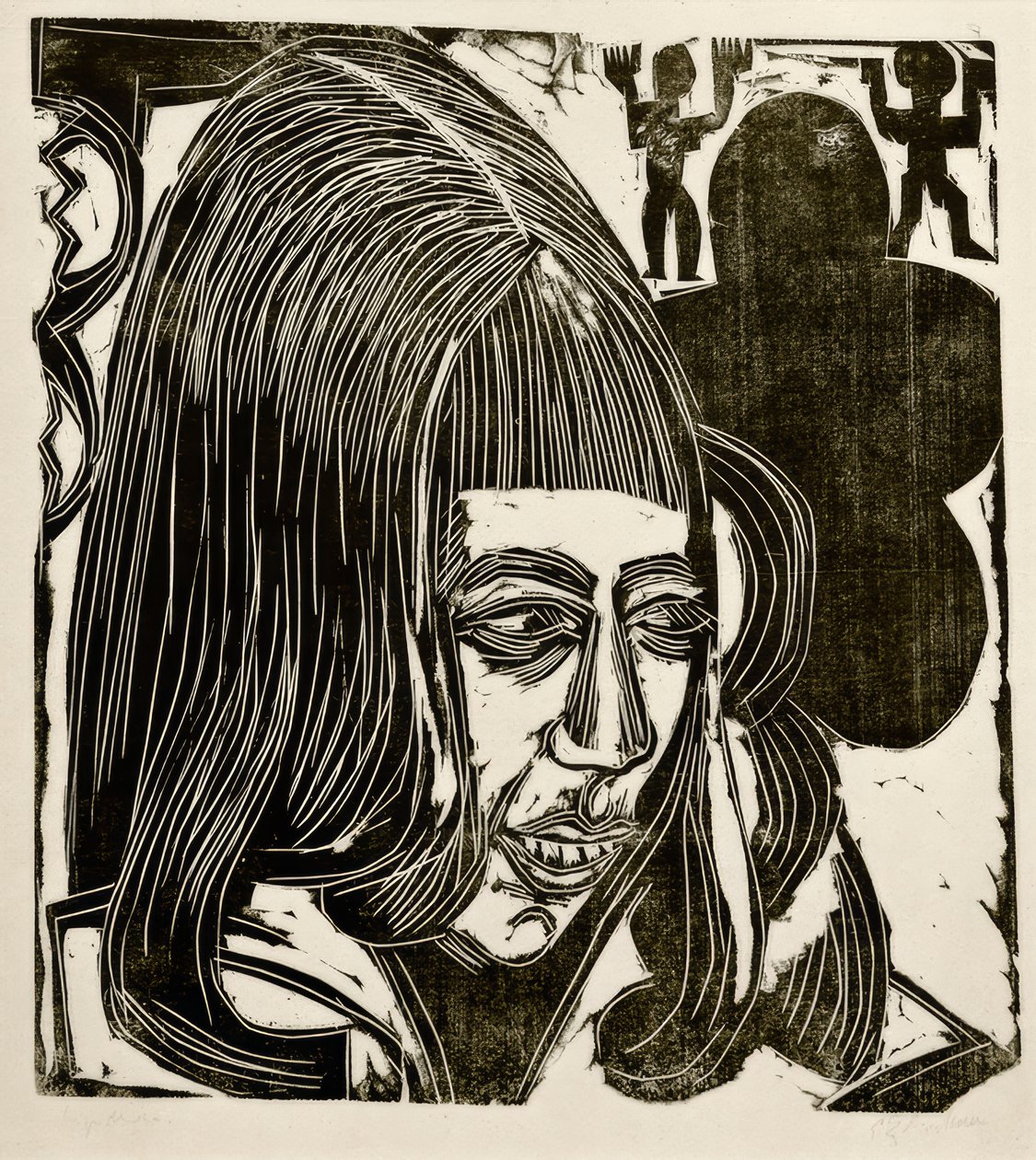Sternheim lánya alkotó: Ernst Ludwig Kirchner
