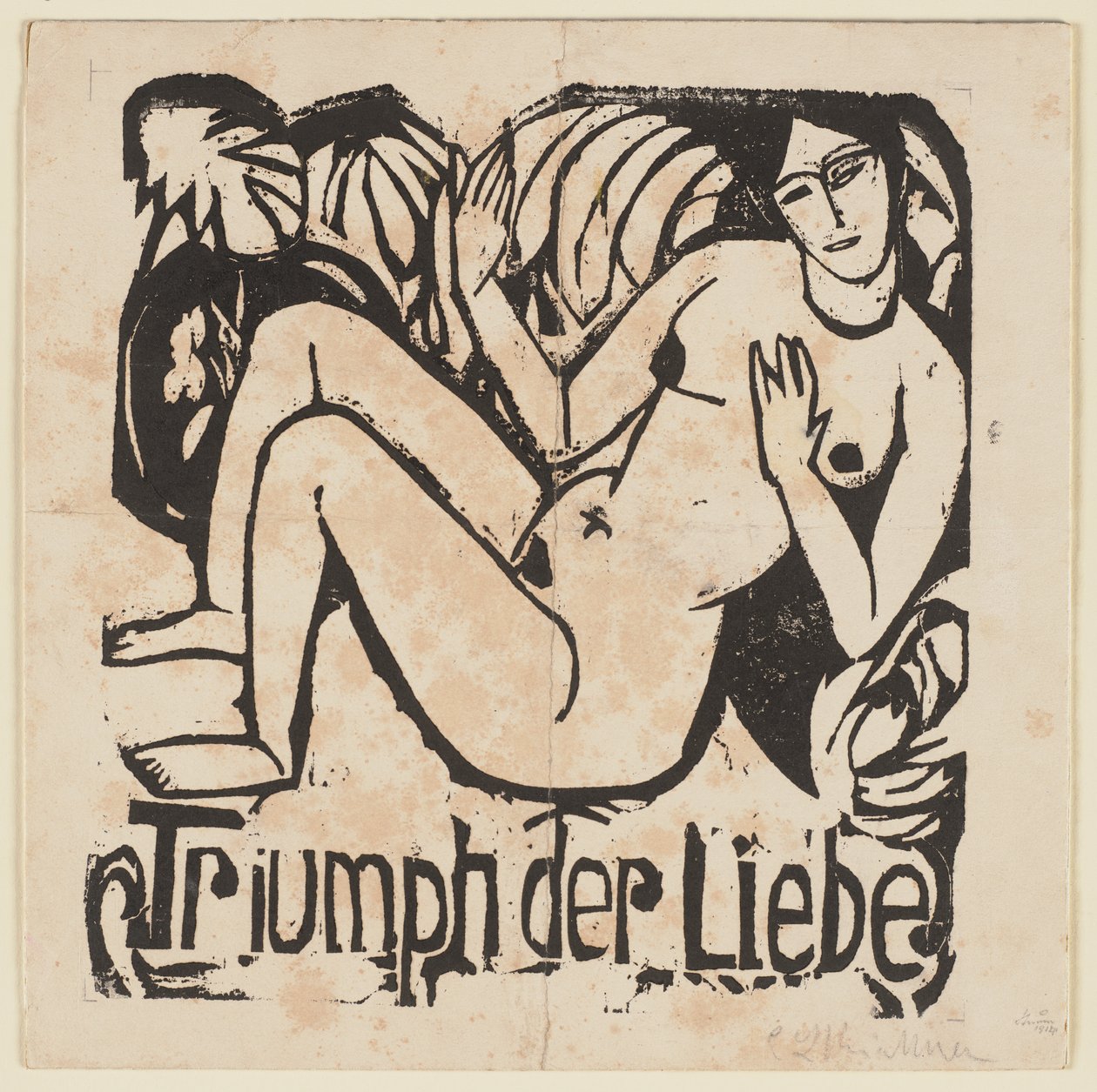 A szerelem diadala alkotó: Ernst Ludwig Kirchner
