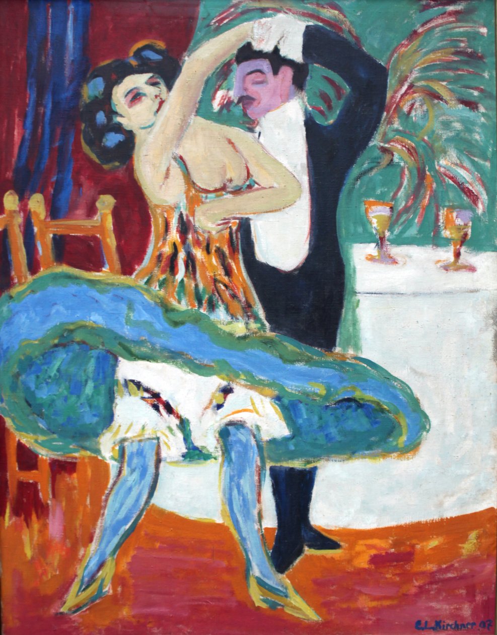 Vidám operett alkotó: Ernst Ludwig Kirchner