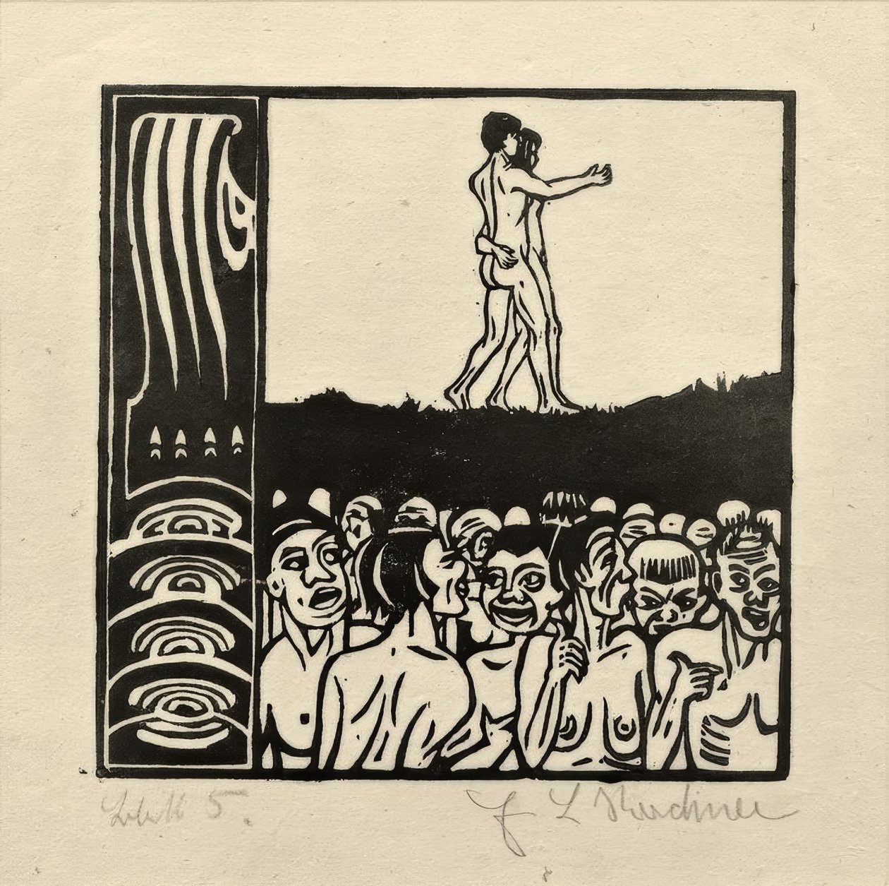 Az emberek előtt alkotó: Ernst Ludwig Kirchner