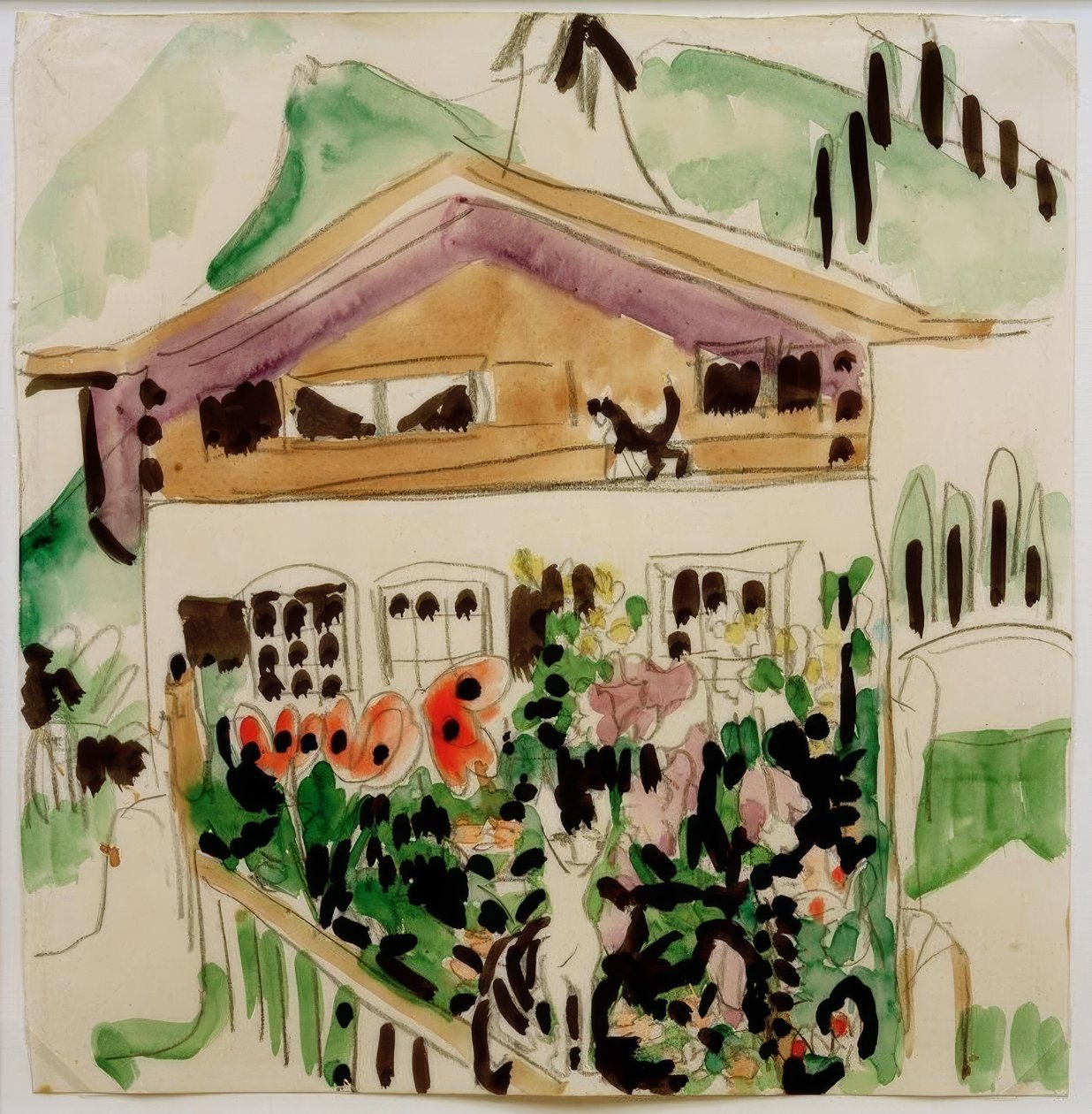 Wildbodenhaus alkotó: Ernst Ludwig Kirchner