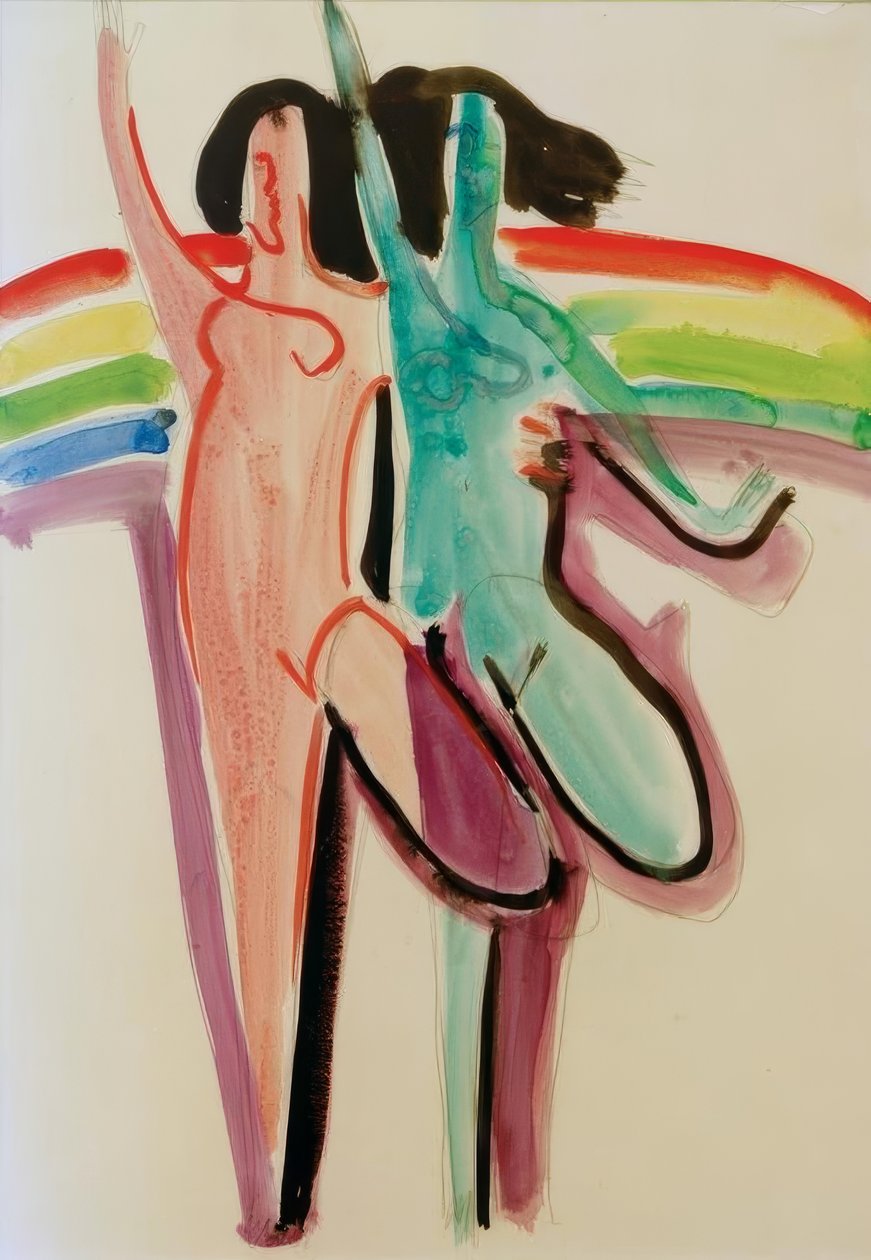 Két táncos alkotó: Ernst Ludwig Kirchner