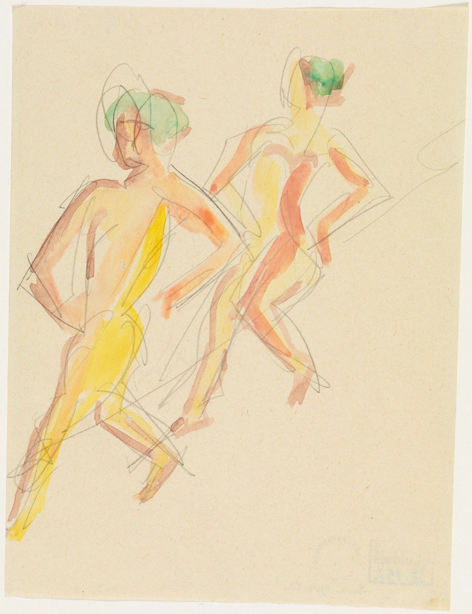 Két táncos alkotó: Ernst Ludwig Kirchner