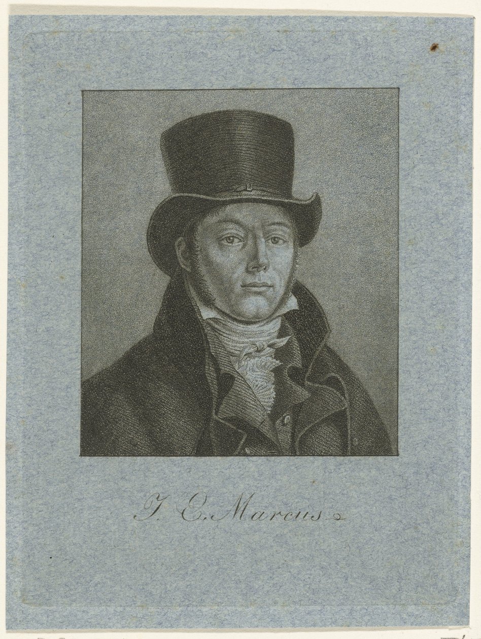 Jacob Ernst Marcus portréja alkotó: Ernst Willem Jan Bagelaar