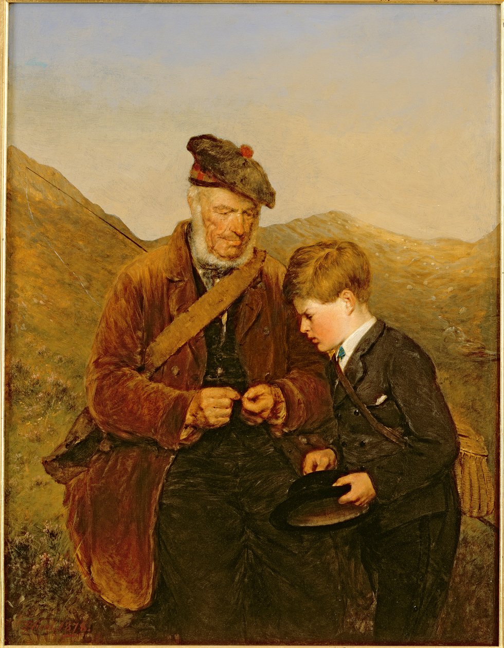 Egy készséges tanuló, 1878 alkotó: Erskine Nicol