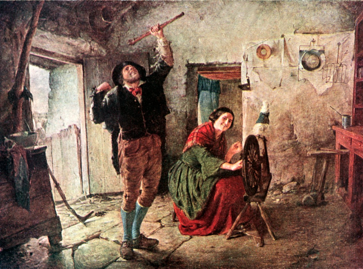 Molly Carew (színes litográfia) alkotó: Erskine Nicol