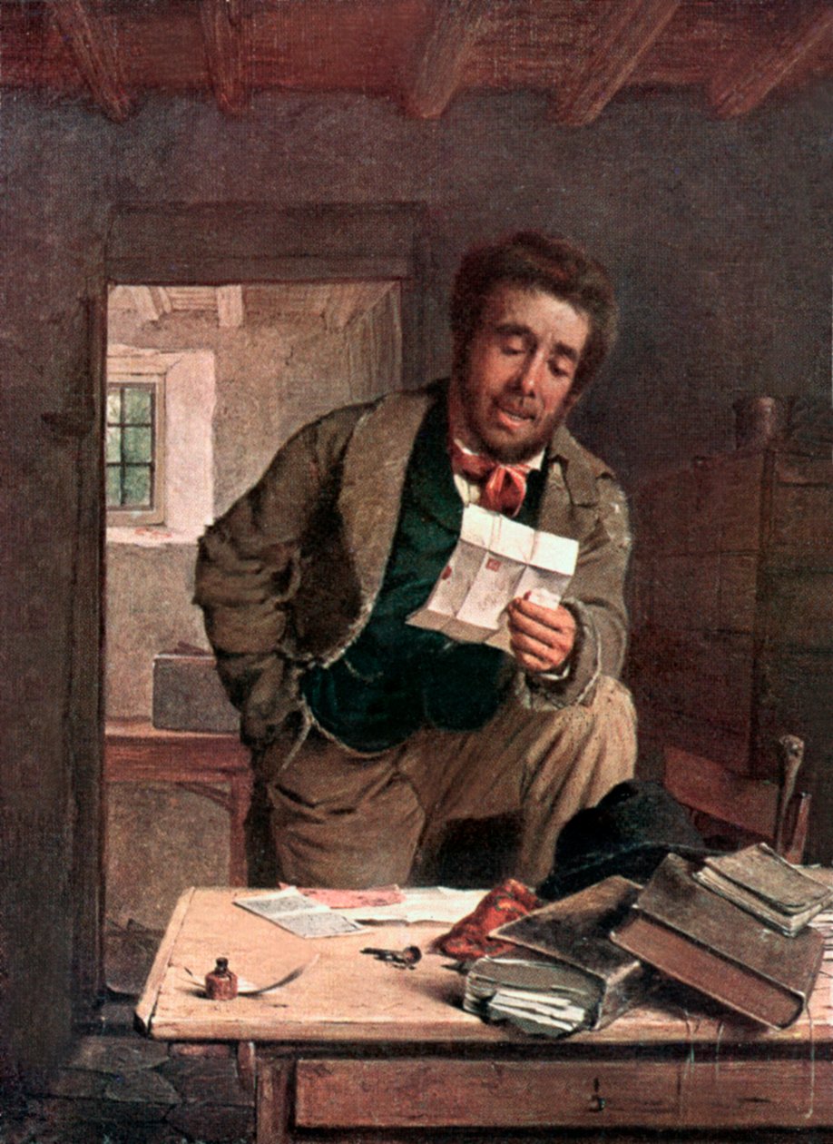Az örökség (színes litográfia) alkotó: Erskine Nicol