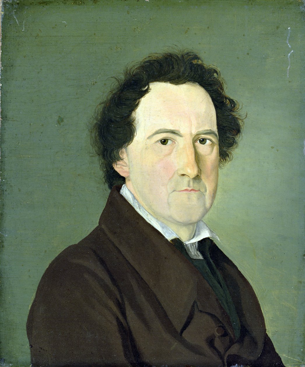 Heinrich Herterich festő (1772-1852), 1825 (olaj, papír, vászonra fektetve) alkotó: Erwin Speckter
