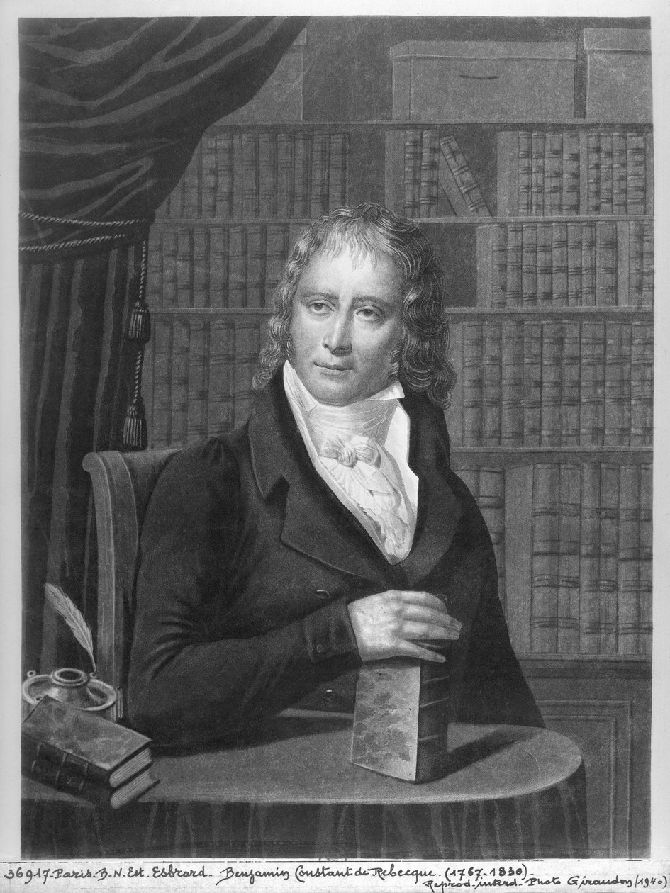 Henri Benjamin Constant de Rebecque (1767-1830) (akvatinta) alkotó: Esbrard