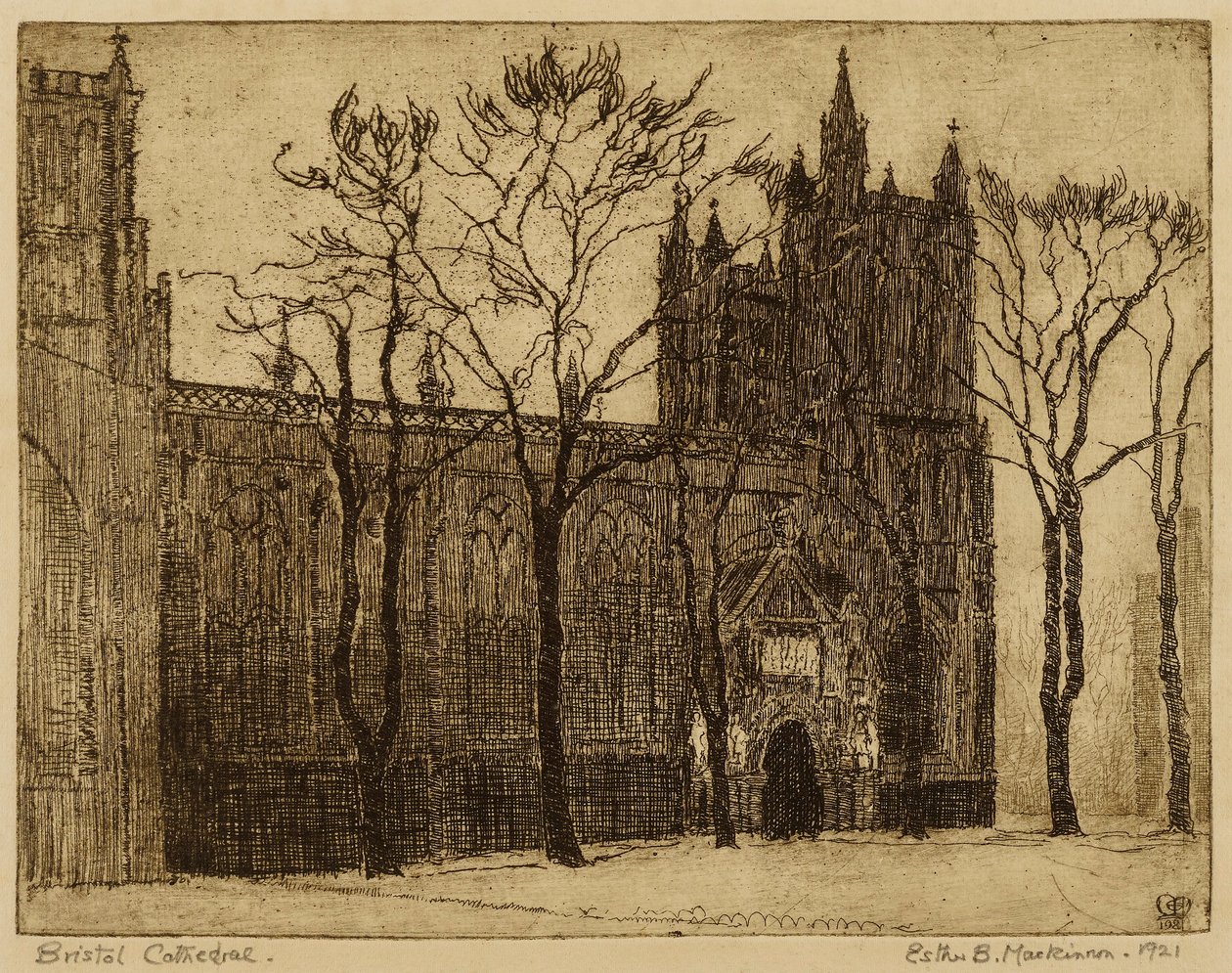 Bristoli katedrális alkotó: Esther Blaikie MacKinnon
