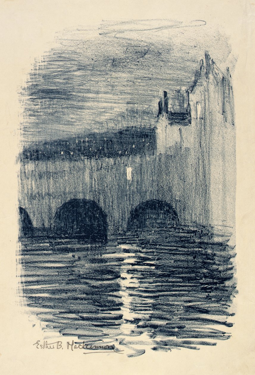 Pulteney híd, Bath-alkonyat alkotó: Esther Blaikie MacKinnon