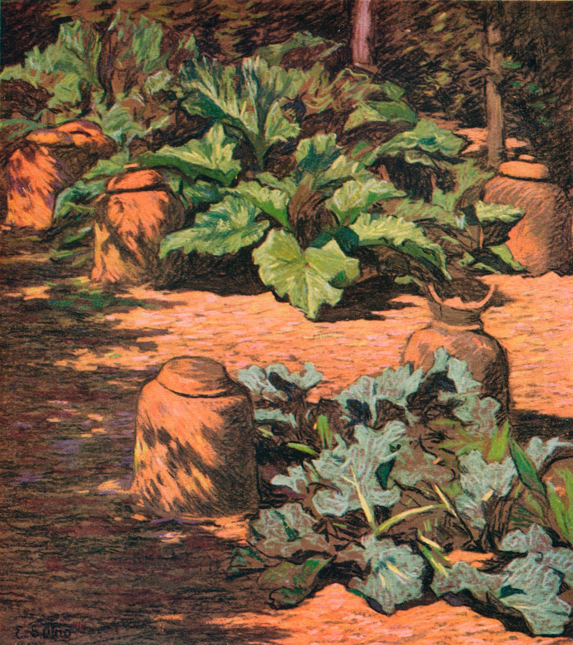 Rebarbara és Seakale, 1927 alkotó: Esther Sutro