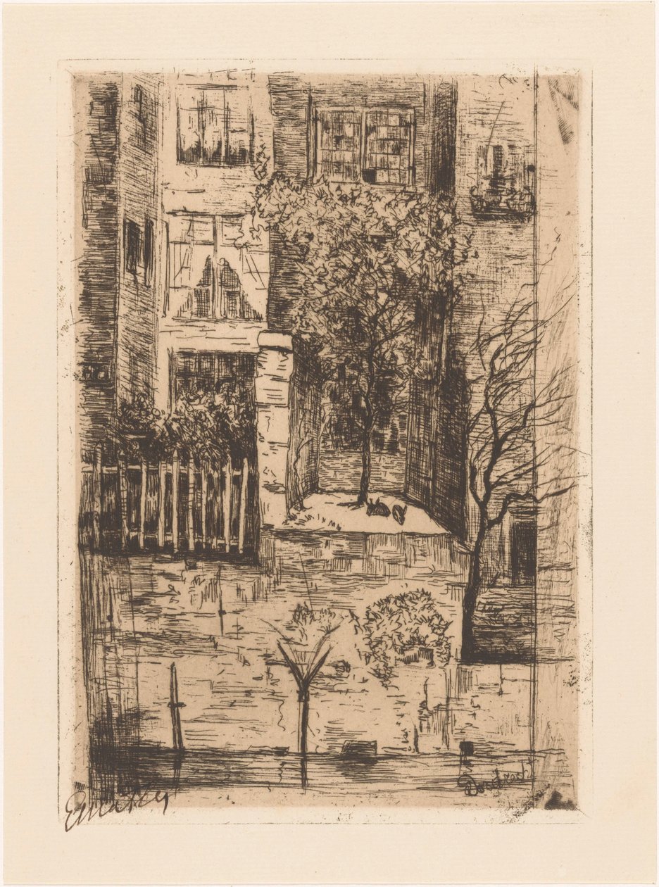 Dordrecht (eredeti cím a tárgyon) alkotó: Etha Fles (signed by artist)