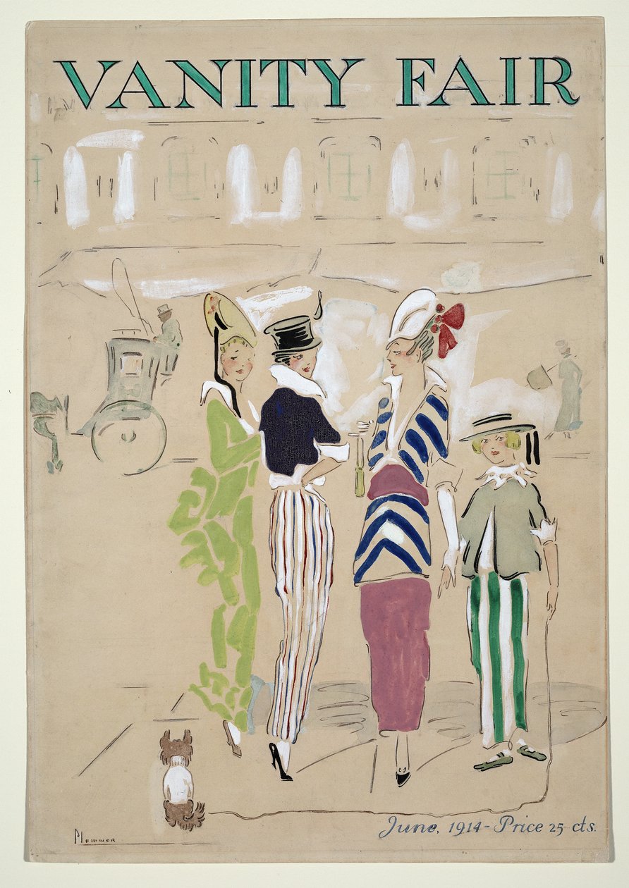 Vanity Fair Cover, 1914. június, pub. 1914 alkotó: Ethel McClellan Plummer