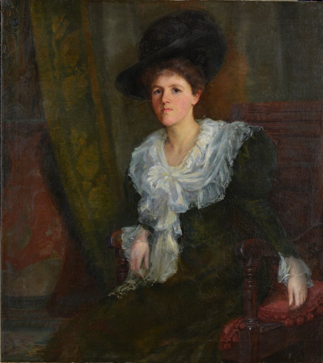 Egy hölgy portréja alkotó: Ethel Mortlock