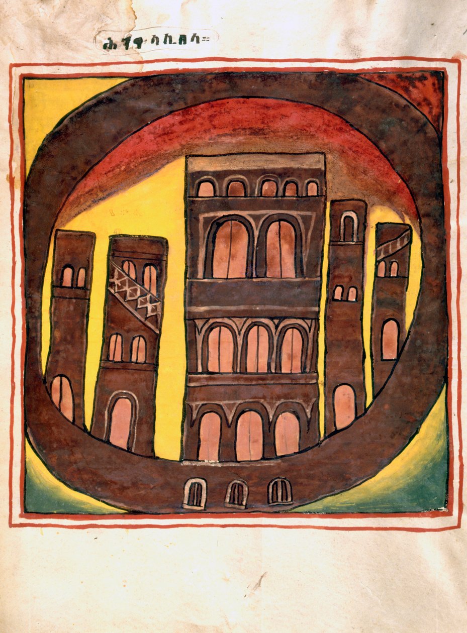 Lalibela épületei, Etiópia alkotó: Ethiopian School