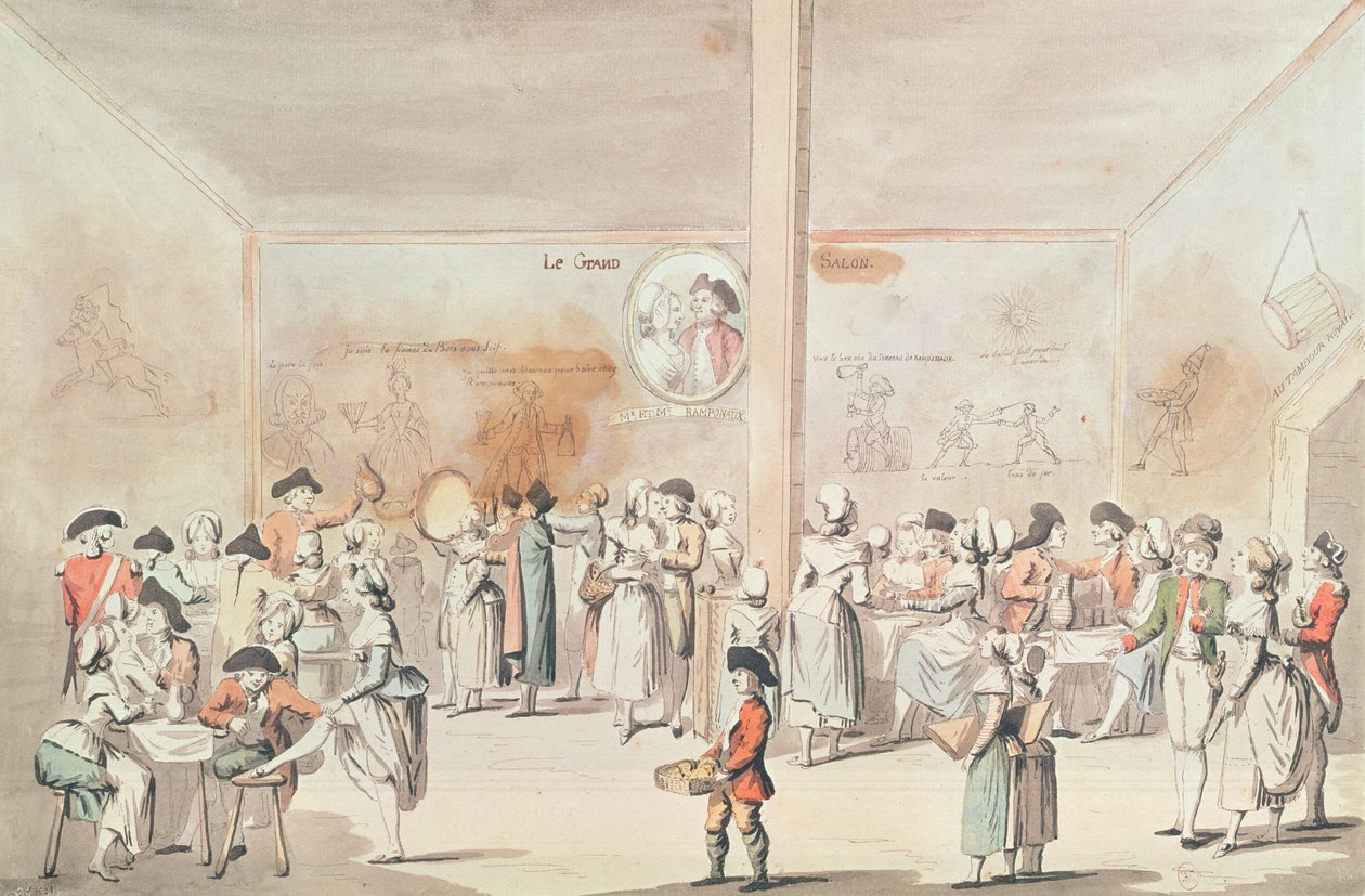 Cafe Ramponneau alkotó: Etienne Bericourt