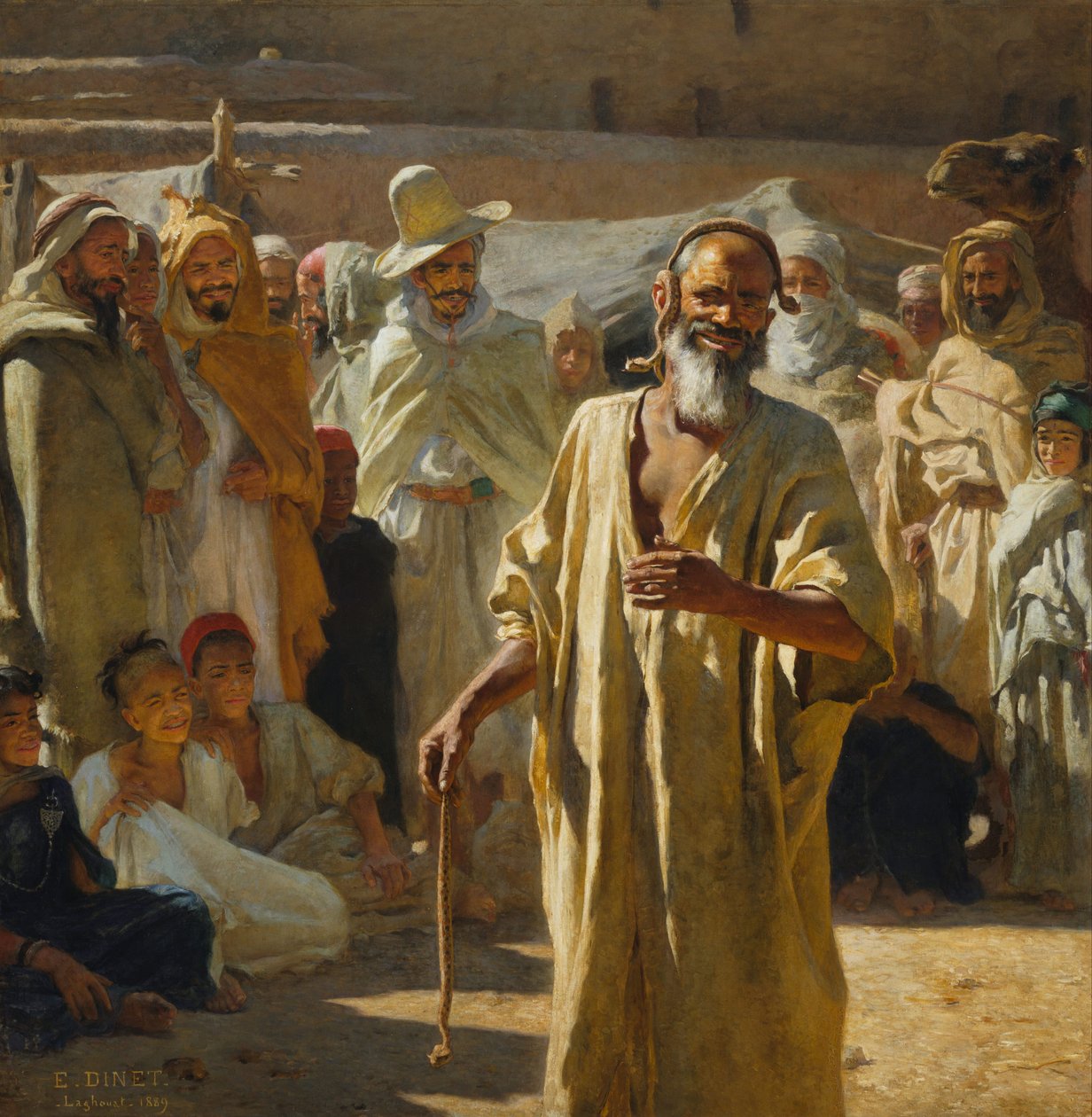 A kígyóbűvölő alkotó: Alphonse Etienne Dinet