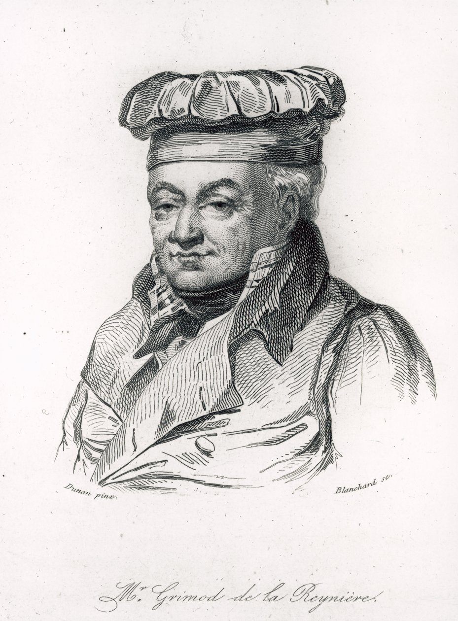 Alexandre Grimod de la Reyniere (1758-1838) alkotó: Etienne Dunan