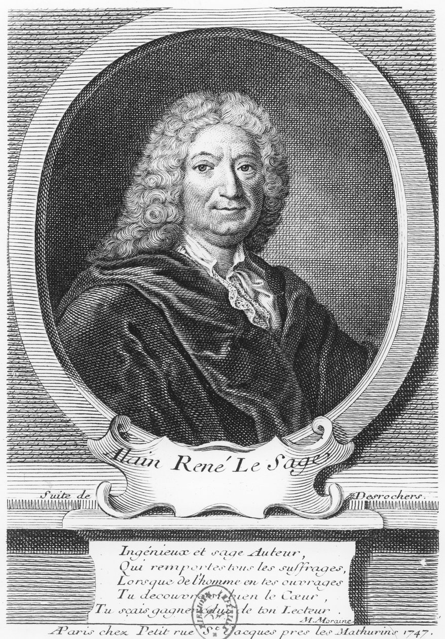 Alain René Lesage alkotó: Etienne Jehandier Desrochers
