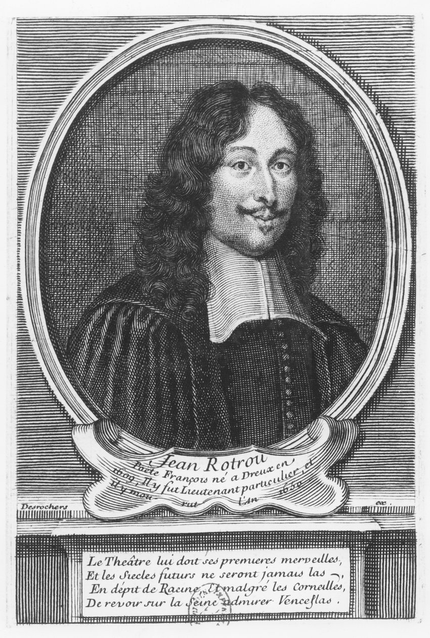 Jean de Rotrou portréja alkotó: Etienne Jehandier Desrochers