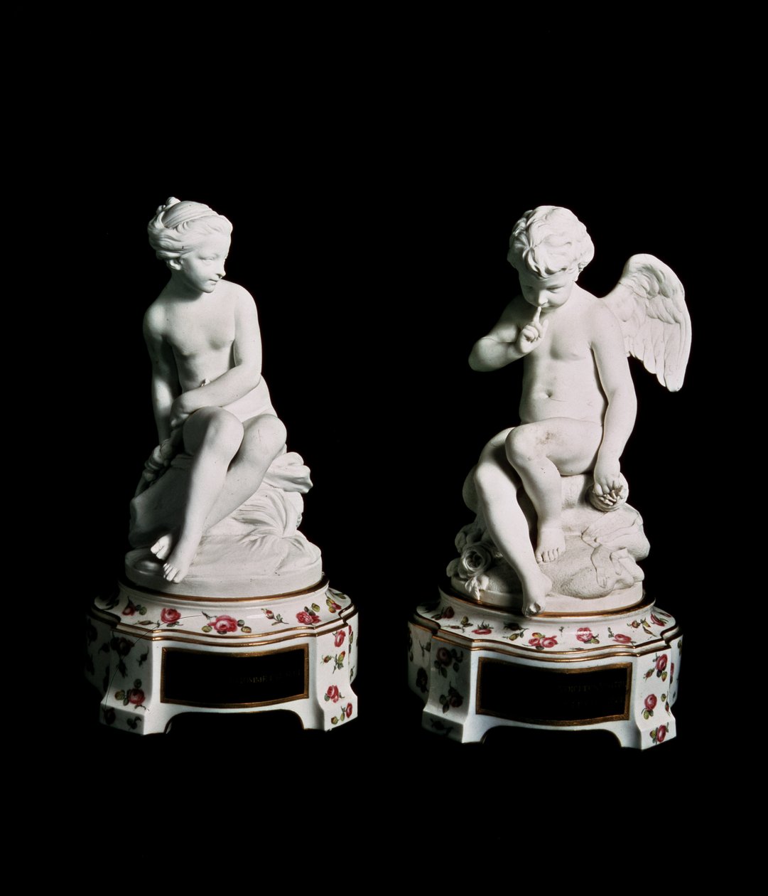 Cupido és Psyche, Sevres csoport, 1758 (porcelán) alkotó: Etienne Maurice Falconet