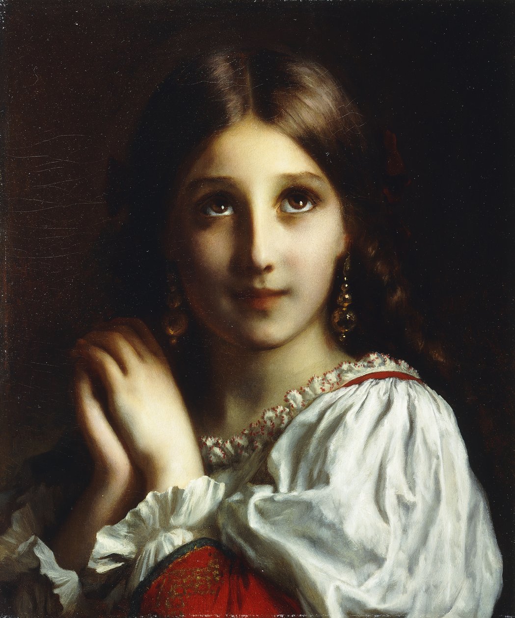 Ábrándozás, alkotó: Etienne Adolphe Piot