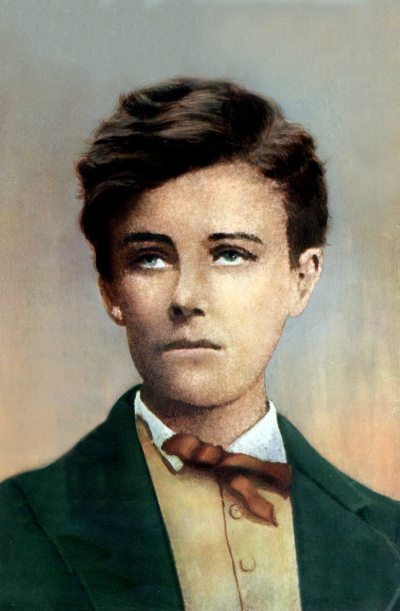 Arthur Rimbaud (1854-1891), francia költő alkotó: Etienne Carjat