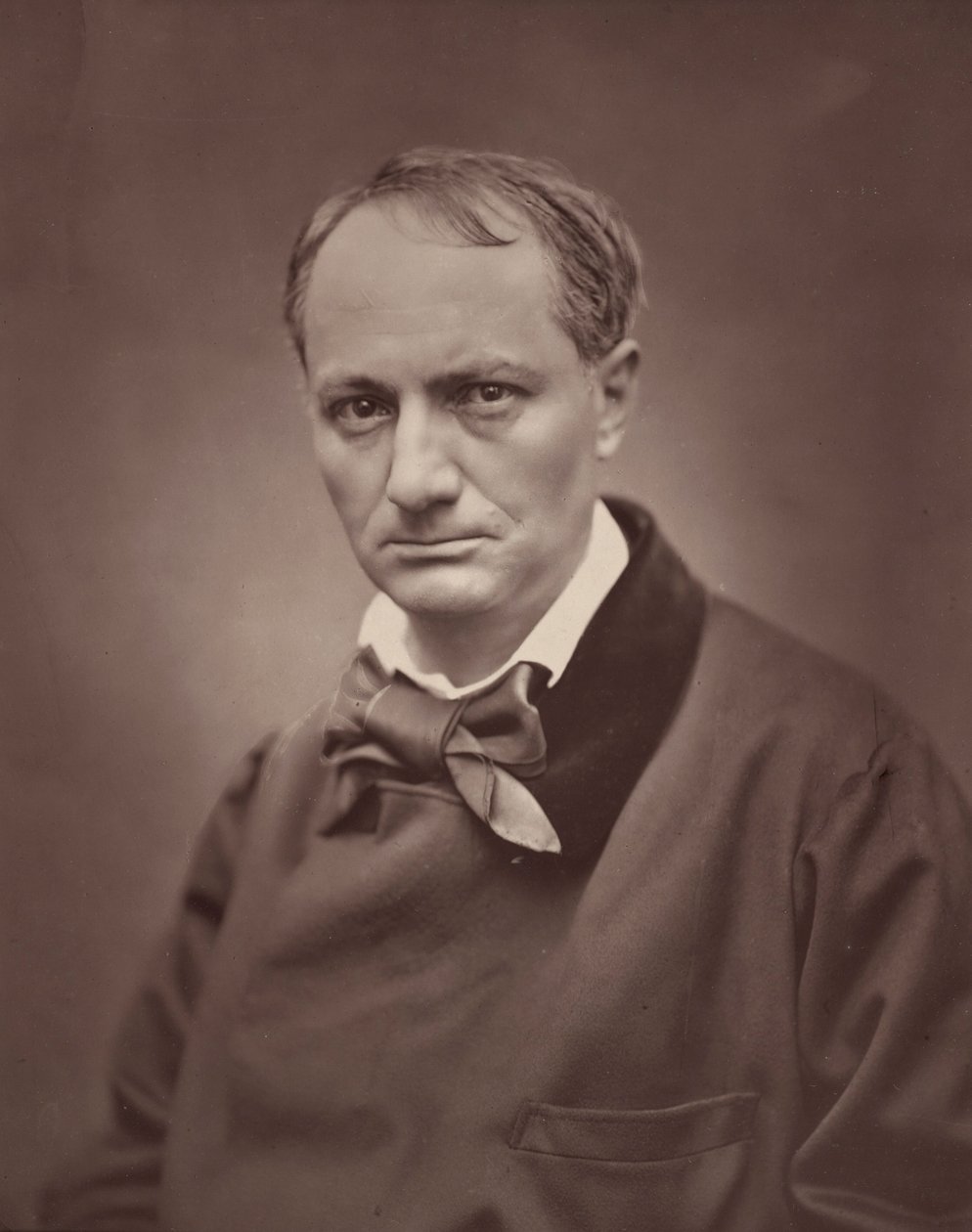 Charles Baudelaire,1861, nyomtatva 1877 (fotó) alkotó: Etienne Carjat