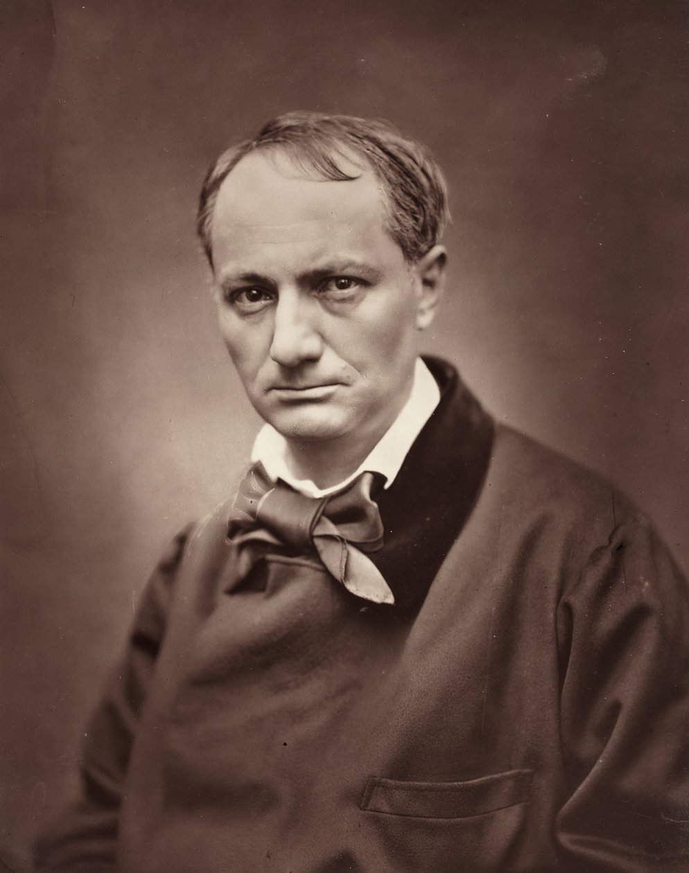 Charles Baudelaire francia költő, kritikus és író, 1821-1867, c. 1863. alkotó: Etienne Carjat