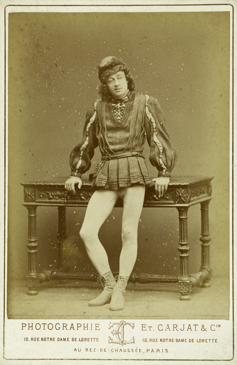 Charley Jehan Frollo szerepében alkotó: Etienne Carjat