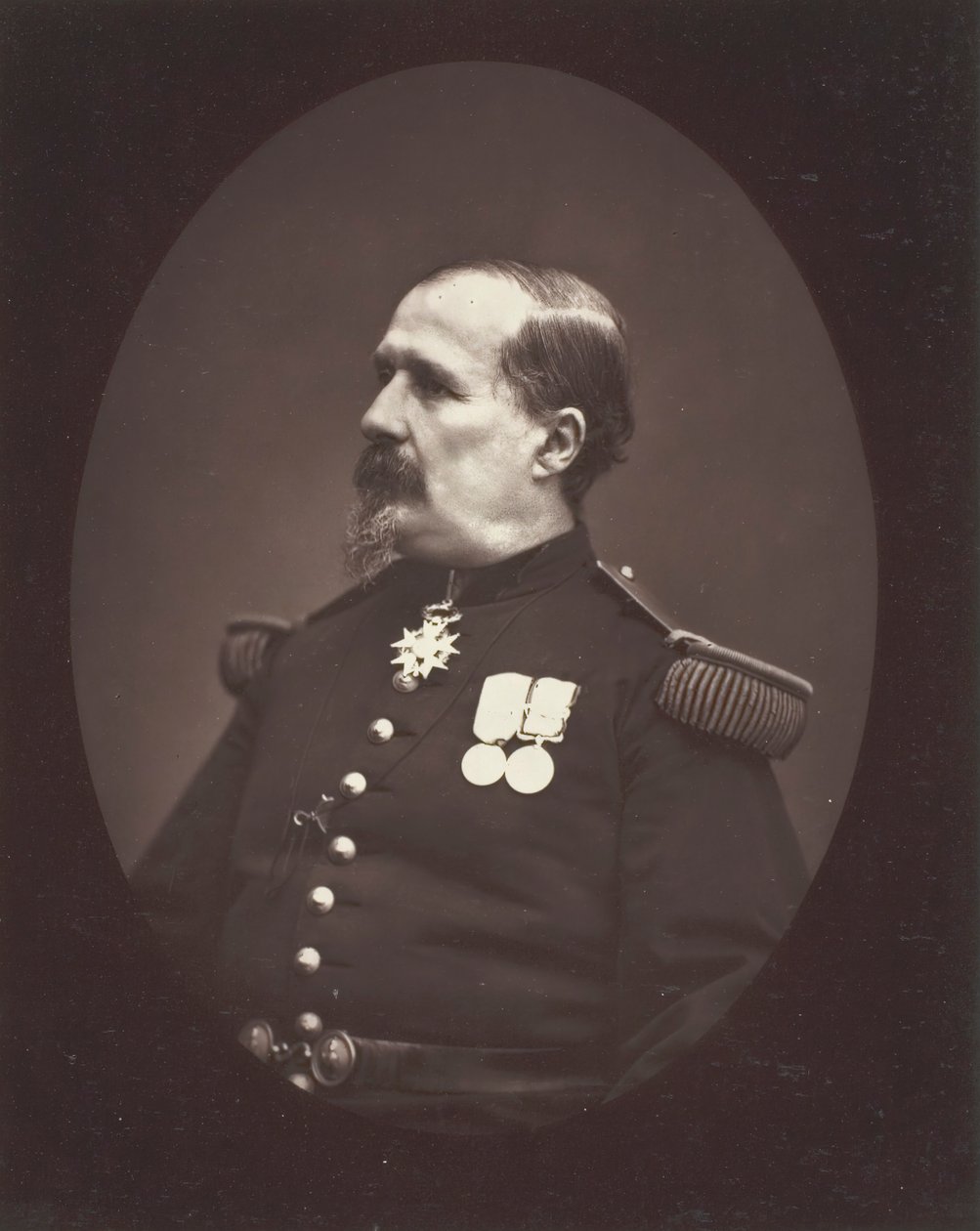 Denfert-Rochereau ezredes, kb. 187678. alkotó: Etienne Carjat