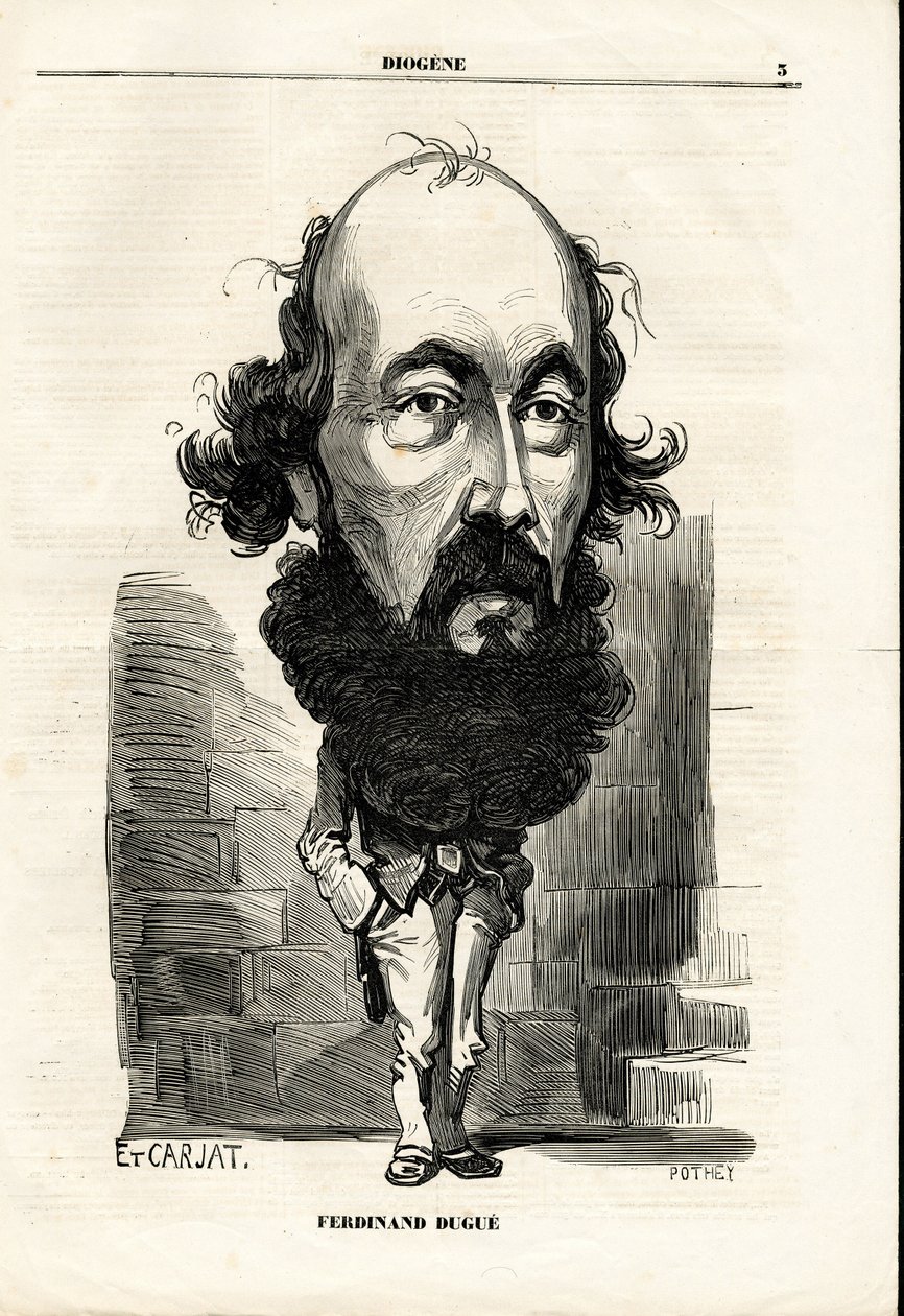 Diogenes alkotó: Etienne Carjat