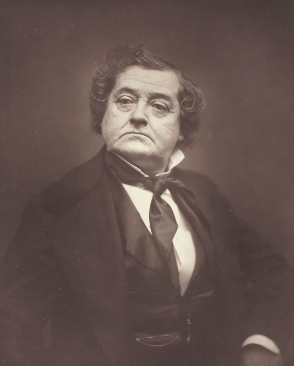 Frédérick Lemaître francia színész és drámaíró, 1800-1976, c. 1876. alkotó: Etienne Carjat