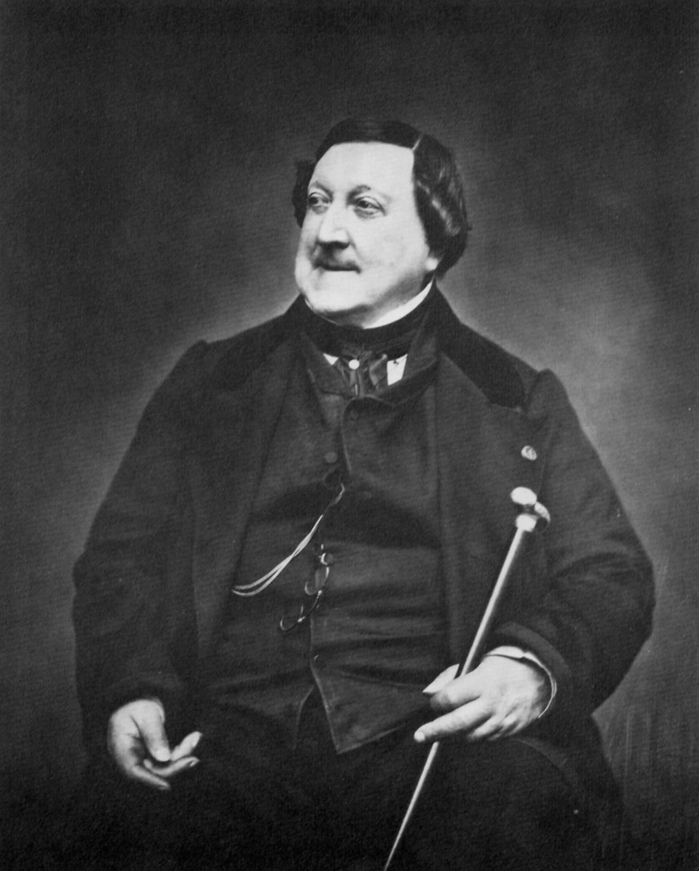Gioachino Rossini olasz zeneszerző, 1865 alkotó: Etienne Carjat