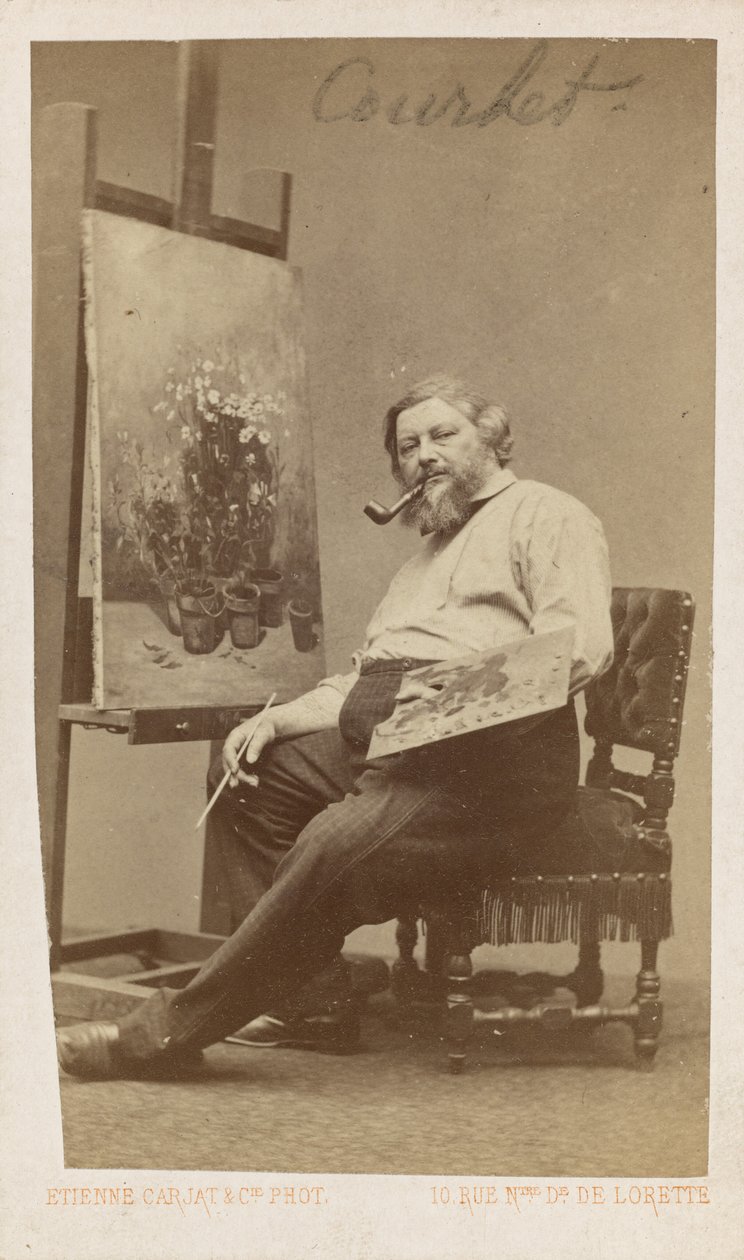Gustave Courbet alkotó: Etienne Carjat