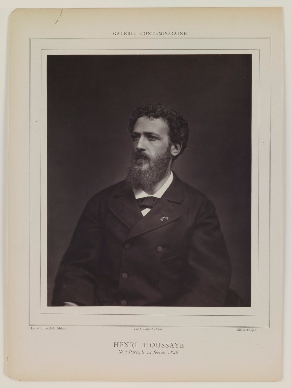 Henri Houssaye alkotó: Etienne Carjat