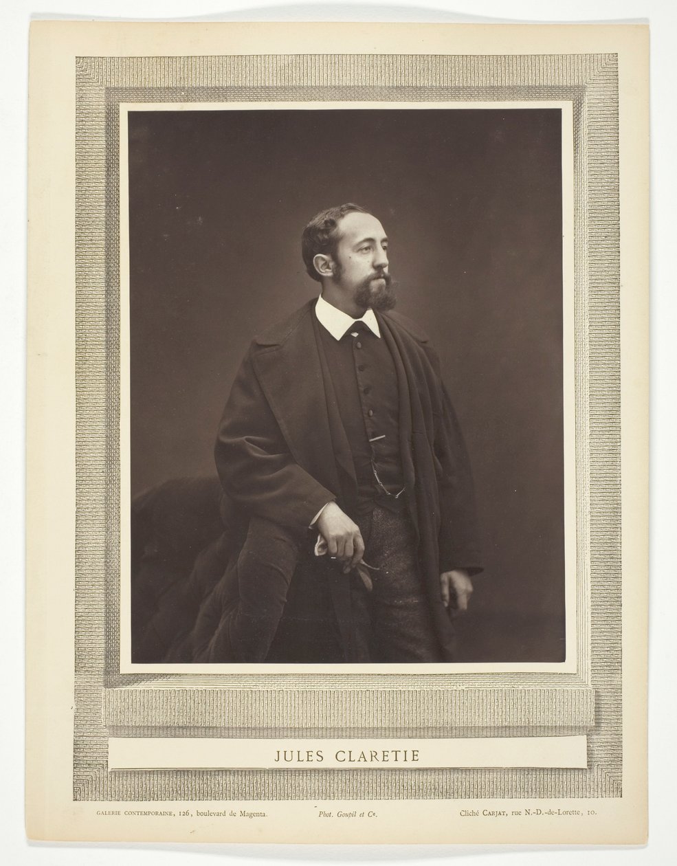 Jules Claretie alkotó: Etienne Carjat