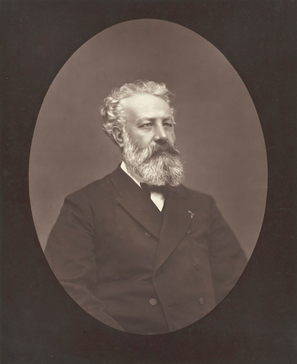 Jules Verne, c. 1876. alkotó: Etienne Carjat