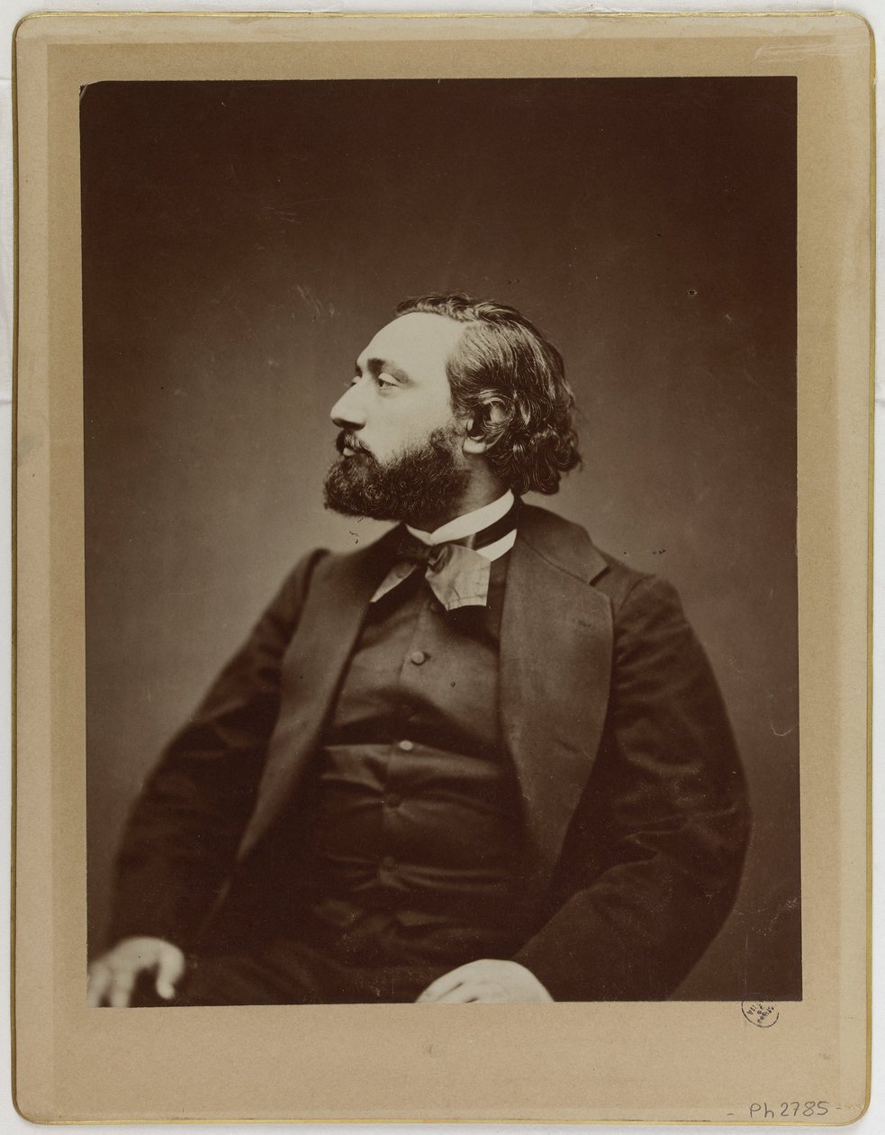 Léon Gambetta (1838-1882), ügyvéd és politikus alkotó: Etienne Carjat