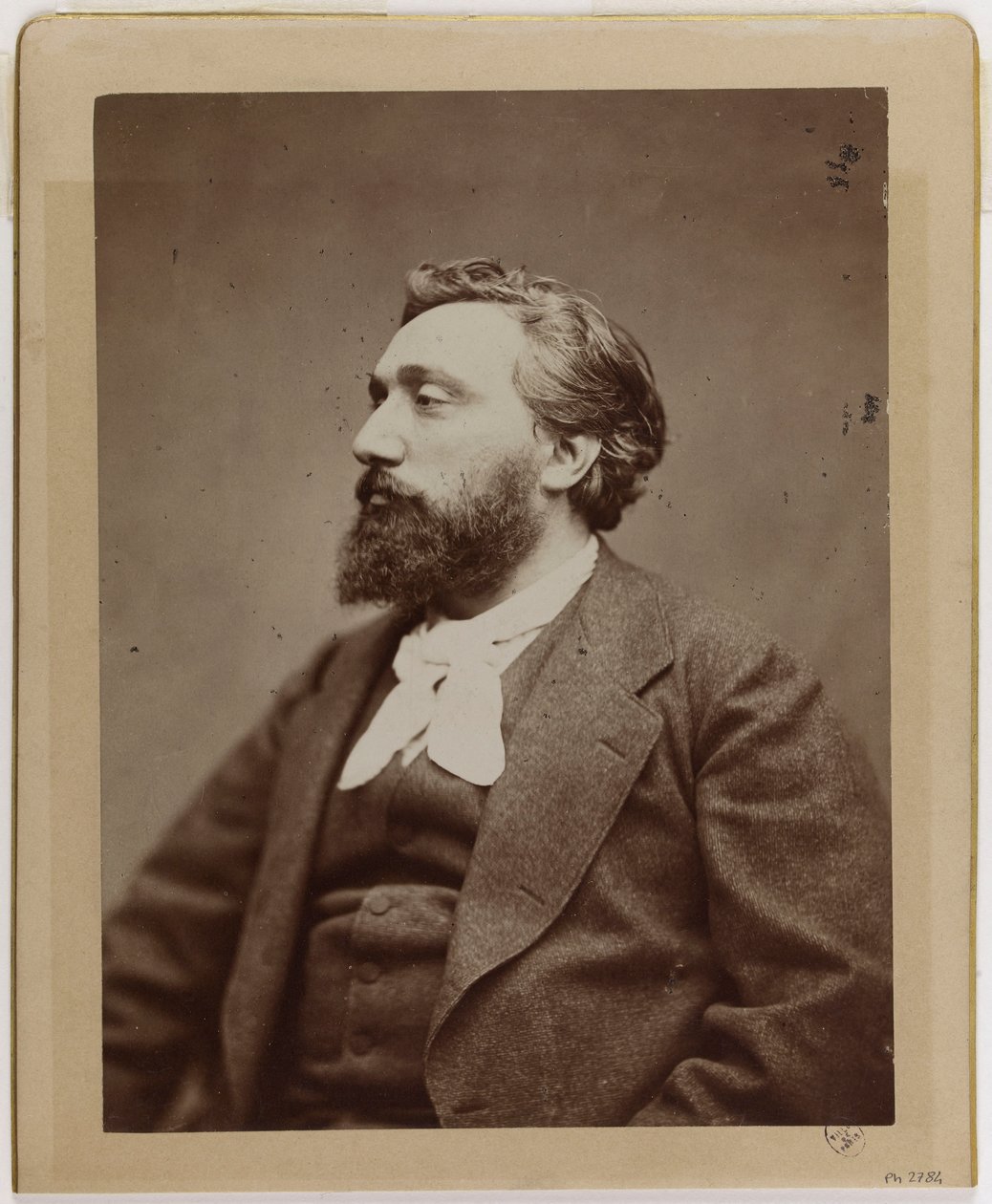 Léon Gambetta (1838-1882), ügyvéd és politikus. alkotó: Etienne Carjat
