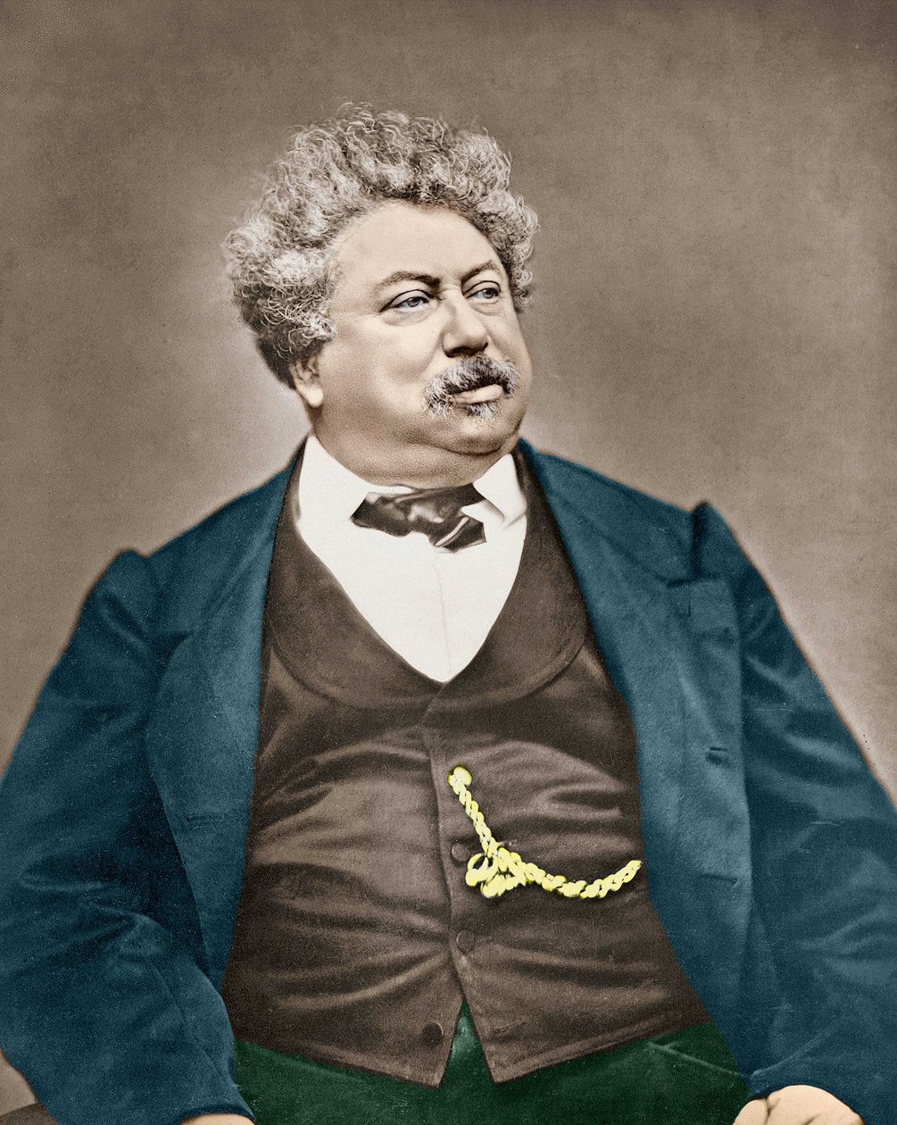 Carjat Alexandre Dumas Père portréja. alkotó: Etienne Carjat
