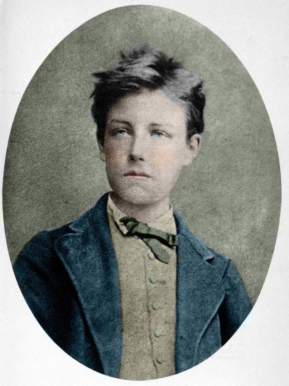 Arthur Rimbaud (1859-1891) portréja 17 évesen. alkotó: Etienne Carjat