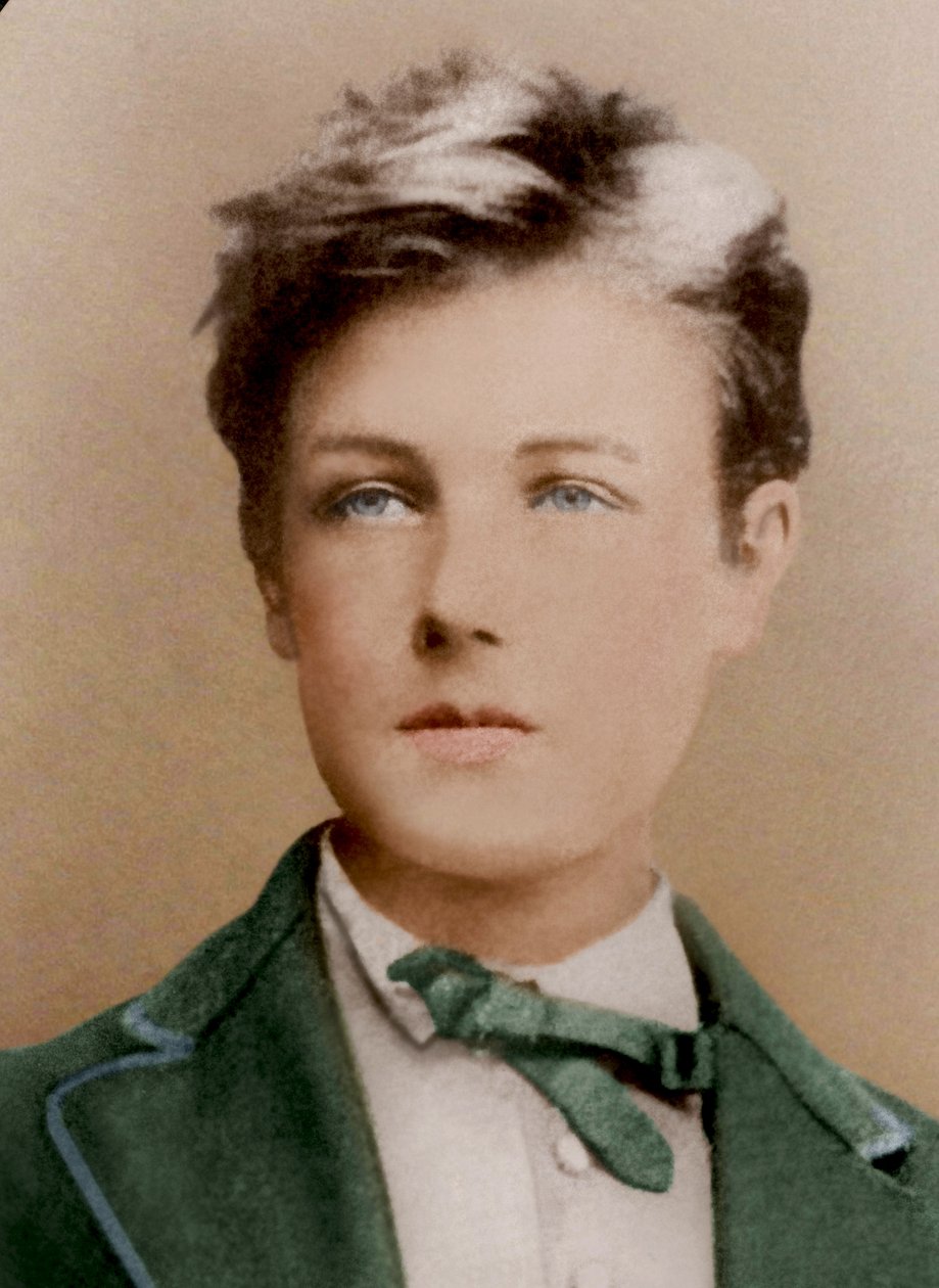 Arthur Rimbaud 17 éves portréja, 1871 alkotó: Etienne Carjat