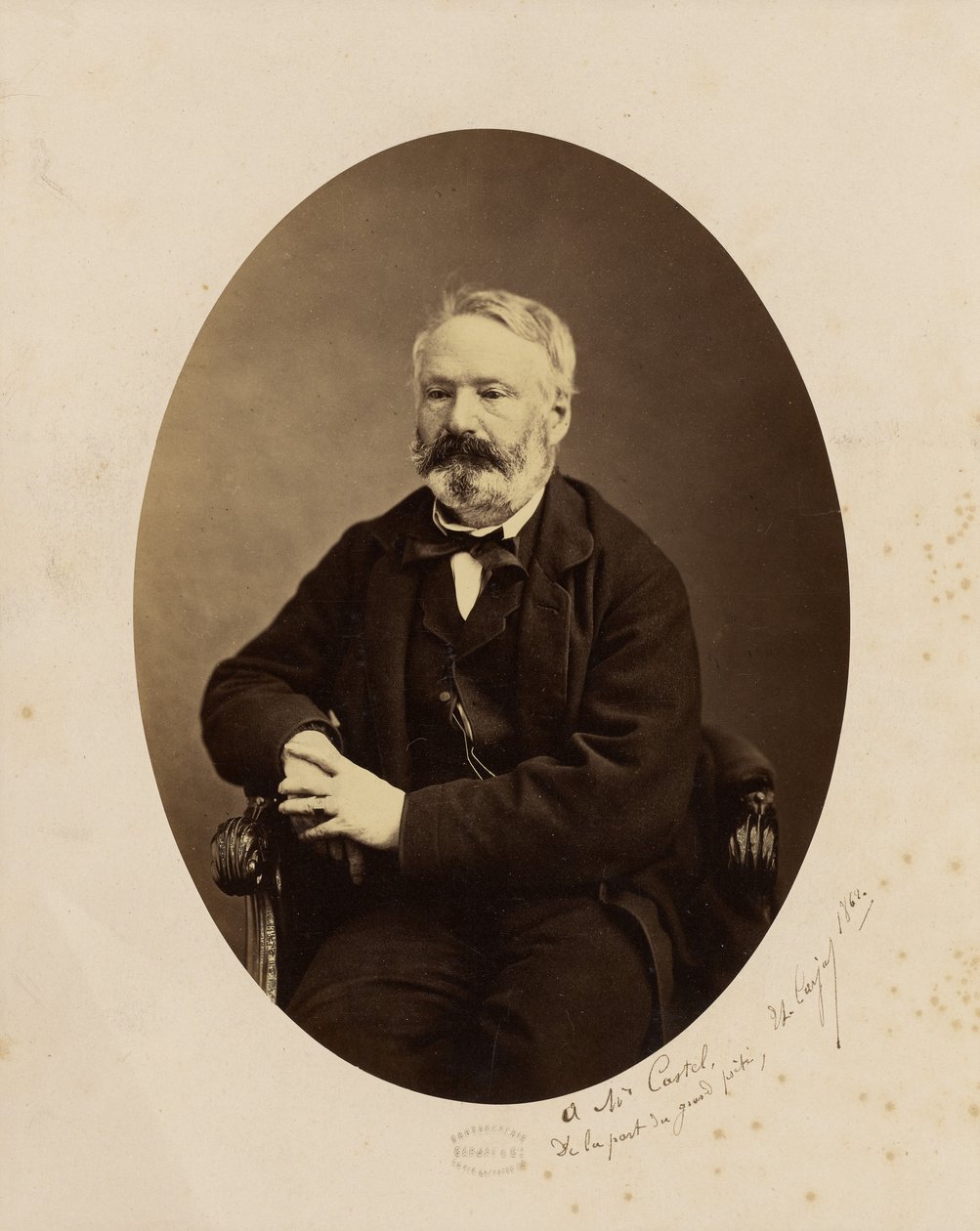 [Victor Hugo portréja] alkotó: Etienne Carjat