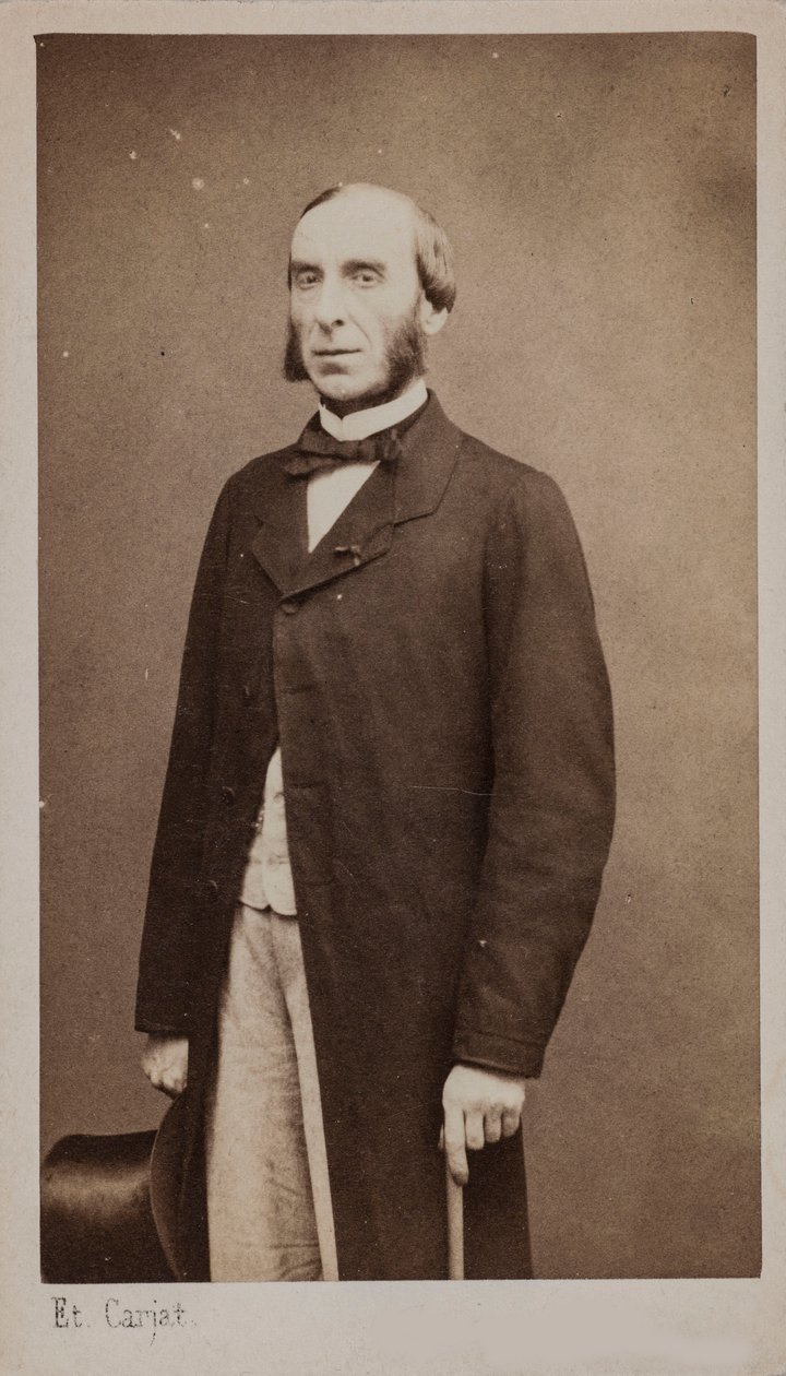 Nicolò Gabrielli gróf zeneszerző portréja 1814-1891, 1890. alkotó: Etienne Carjat