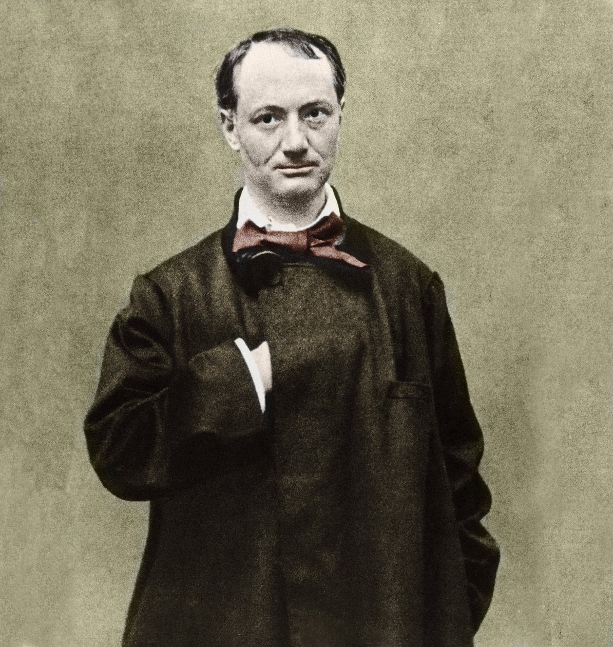 Charles Baudelaire (1821-1867) költő portréja. alkotó: Etienne Carjat