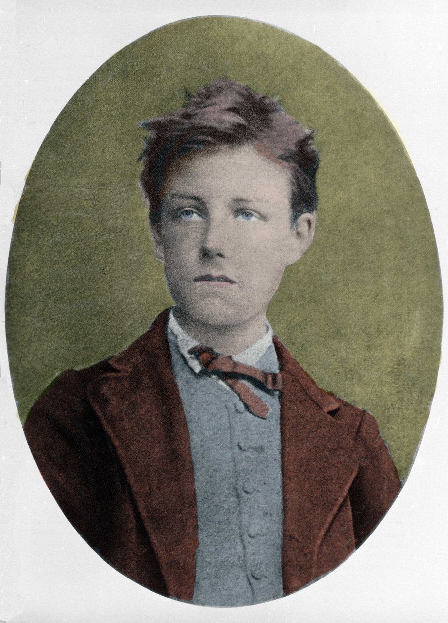 Carjat Arthur Rimbaud (1854-1891) francia költő portréja 17 évesen. alkotó: Etienne Carjat