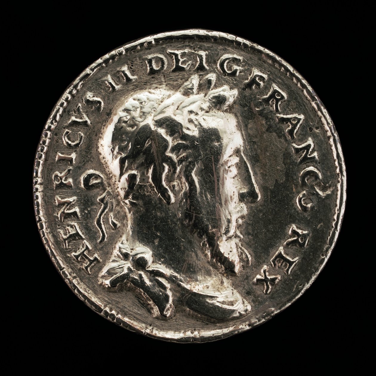 II. Henrik, 1519-1559, Franciaország királya 1547 [előlap] alkotó: Etienne Delaune