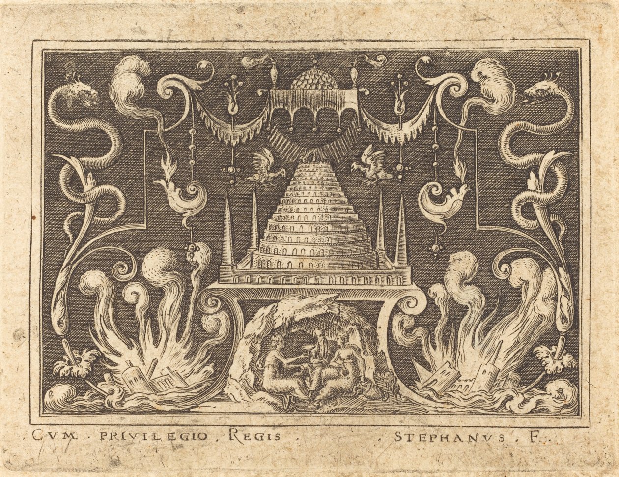 Loth vérfertőzése alkotó: Etienne Delaune